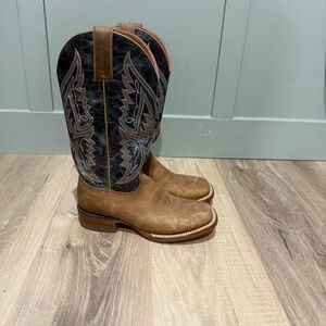 J B Dillon tall cowboy boots men's size 5.5 B‎